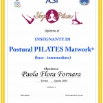 Diploma insegnante Postural Pilates Matwork® Diploma insegnante Postural Pilates Matwork®