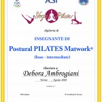 diploma insegnante Postural Pilates Matwork® diploma insegnante Postural Pilates Matwork®